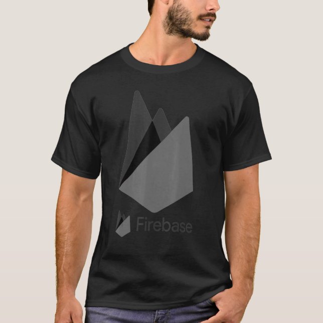 T-shirt Développement D'Applications Firebase Et Logiciel  (Devant)
