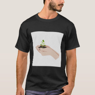T-shirt Développer les Plantes dessiner l'éco