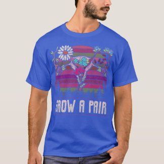 T-shirt Développer Une Conception Rétro Paire Pour Féminis