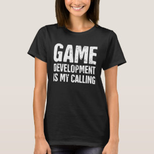 T-shirt Développeur de jeu vidéo en détresse Indie Game De