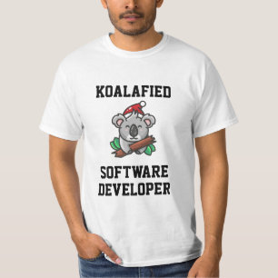 T-shirt développeur de logiciels Koalafied