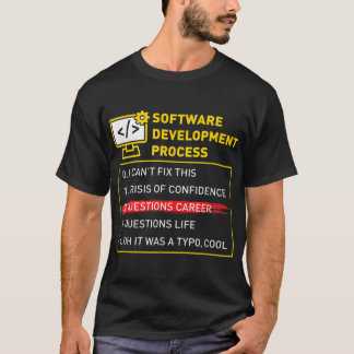 T-shirt Développeur de processus de développement de logic