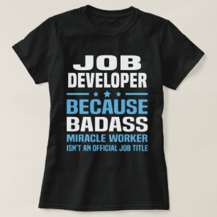 T-shirt Développeur d'emplois