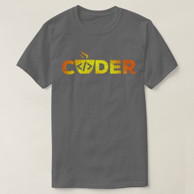 T-shirt Développeur logiciel programmeur Coder (Design devant)