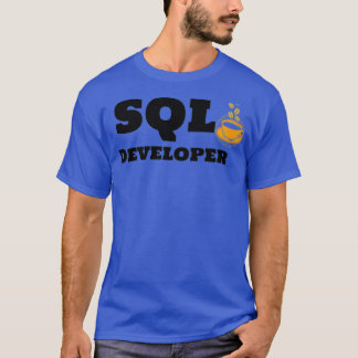 T-shirt Développeur SQL et café