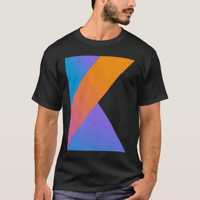T-shirt Développeur Web du code Kotlin Développeur frontal (Devant)