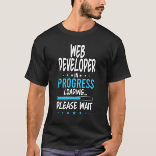 T-shirt Développeur Web en cours