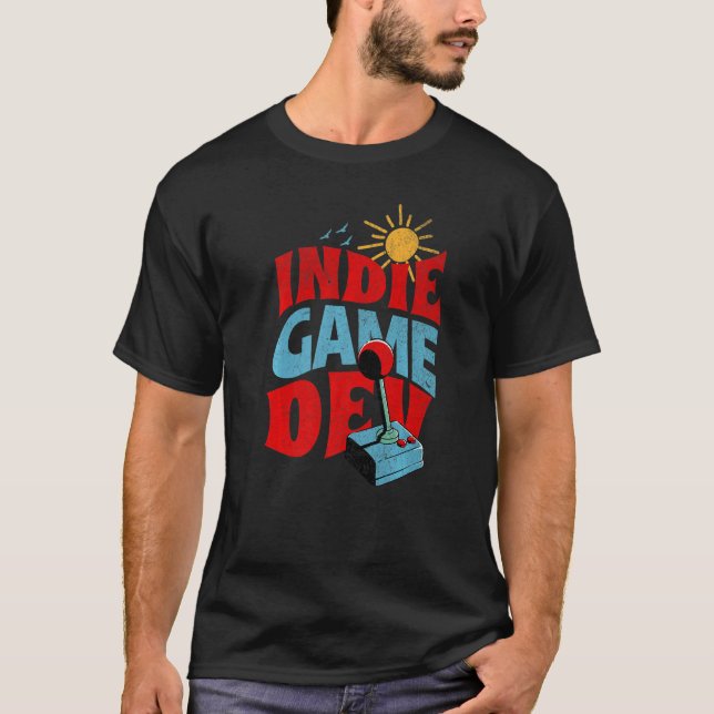 T-shirt Développeurs de jeu de développement de jeu Indie (Devant)