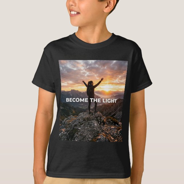 T-shirt Devenez cette lumière (Devant)