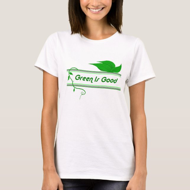 T-shirt devenez écolo (Devant)