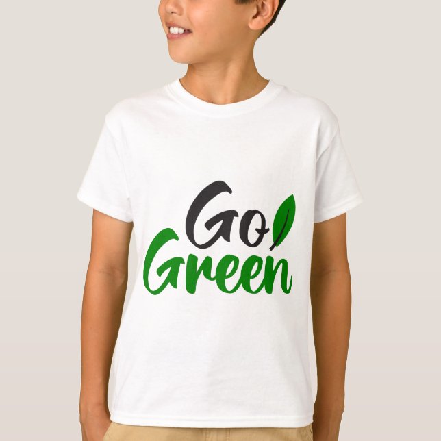 T-shirt Devenez écolo (Devant)