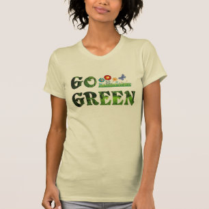 T-shirt Devenez écolo écologique végétarien sauvez la forê