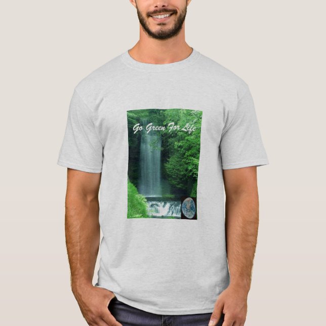T-shirt Devenez écolo Pour La Vie (Devant)