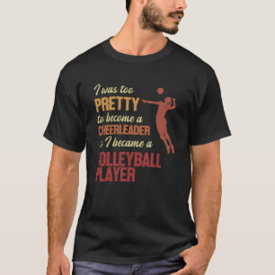 T-shirt Devenez un joueur de volleyball Team Player Coach