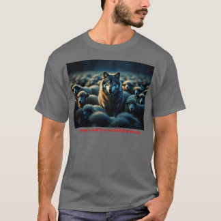 T-shirt Devenez un loup