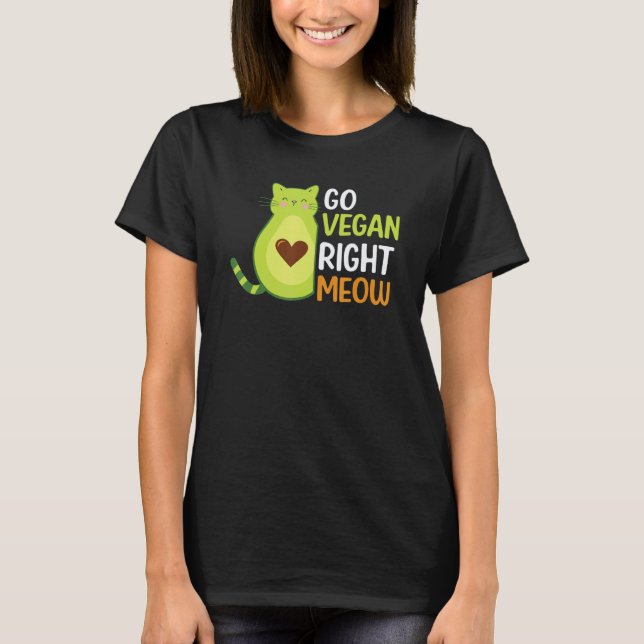 T-shirt Devenez végane tout de suite (Devant)