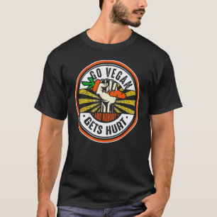 T-shirt Devenez végétalien et personne n'est blessé Végéta