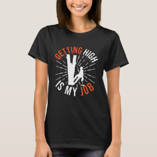 T-shirt Devenir grand est mon travail pour les hommes de c