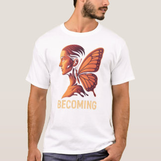 T-shirt Devenir Lumière – Conception de Métamorphose Humai