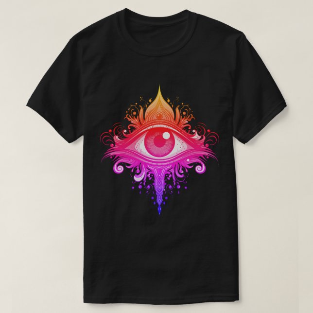 T-shirt Devil Blue Eye (édition Ipanema) (Design devant)