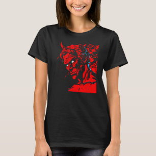 T-shirt Devil Red Demon Belphegor