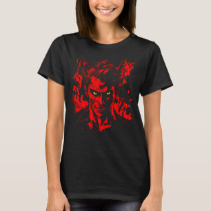 T-shirt Devil Red Demon Lucifer