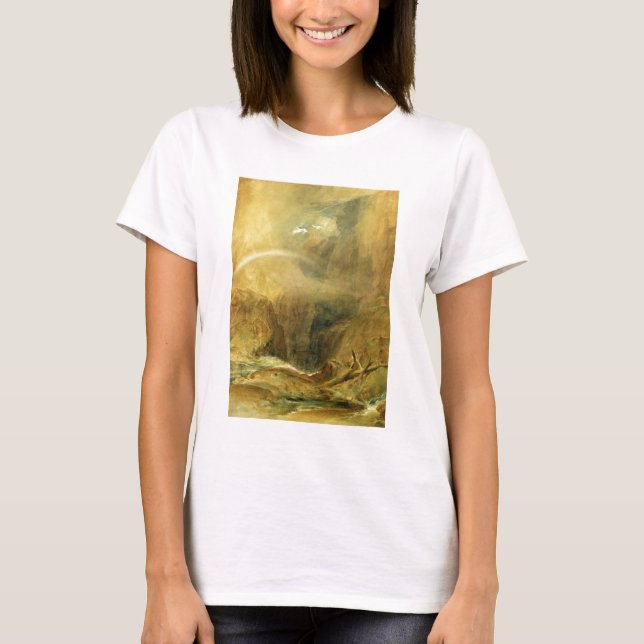 T-shirt Devil's Bridge, col de St-Gothard, c.1804 (w/c (Devant)