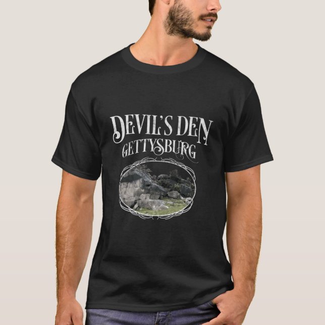T-shirt Devil'S Den Gettysburg (Devant)