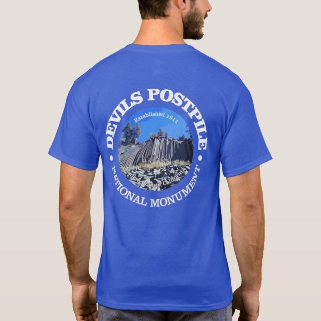 T-shirt Devils Postpile NM (Dos)