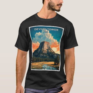 T-shirt Devil's Tower USA