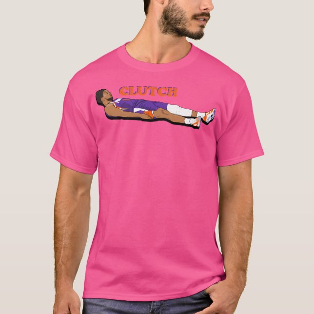 T-shirt Devin Booker Clutch Phoenix Basketball (Devant)
