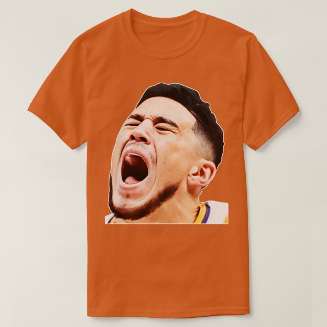 T-shirt Devin Booker Crier (Design devant)