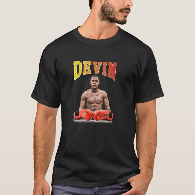 T-shirt Devin Haney Boxer Fighter (Devant)
