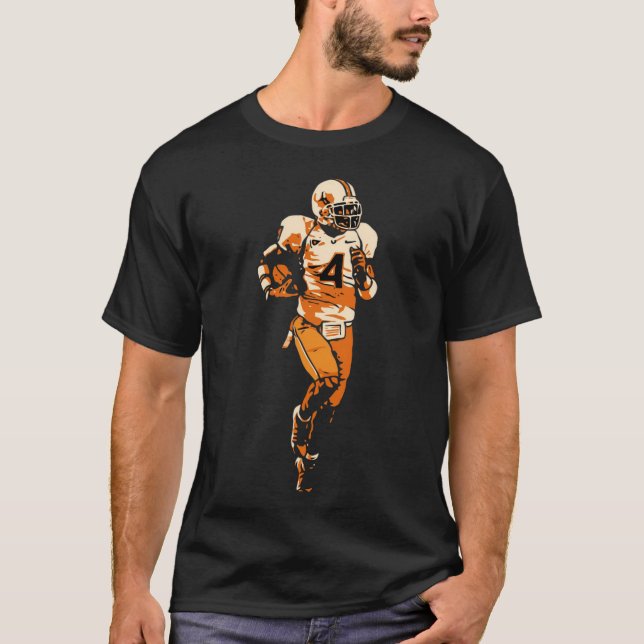 T-shirt Devin Hester Miami Hurricanes Football Legend Art  (Devant)
