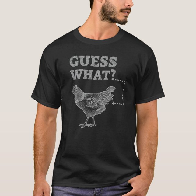 T-shirt Devine quoi Cul de Poulet 2 (Devant)