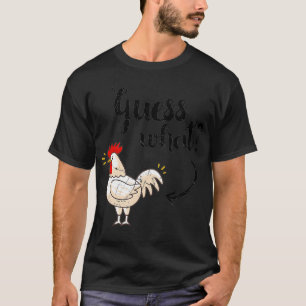 T-shirt Devinez Ce Bouton De Poulet Chemise Le Look Origin