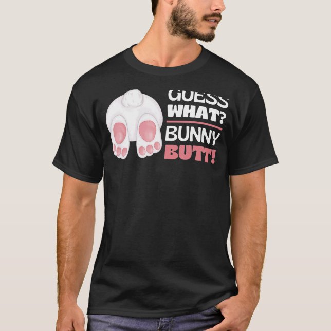T-shirt Devinez Ce Lapin Butt Lapin Butt Bunnie Animal Bun (Devant)