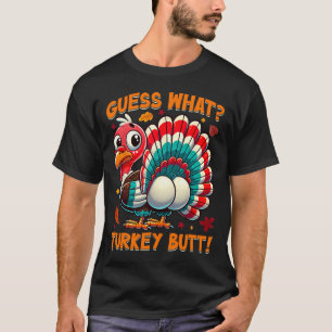T-shirt Devinez Ce Que La Turquie Mais Drôle Hommes D'Acti