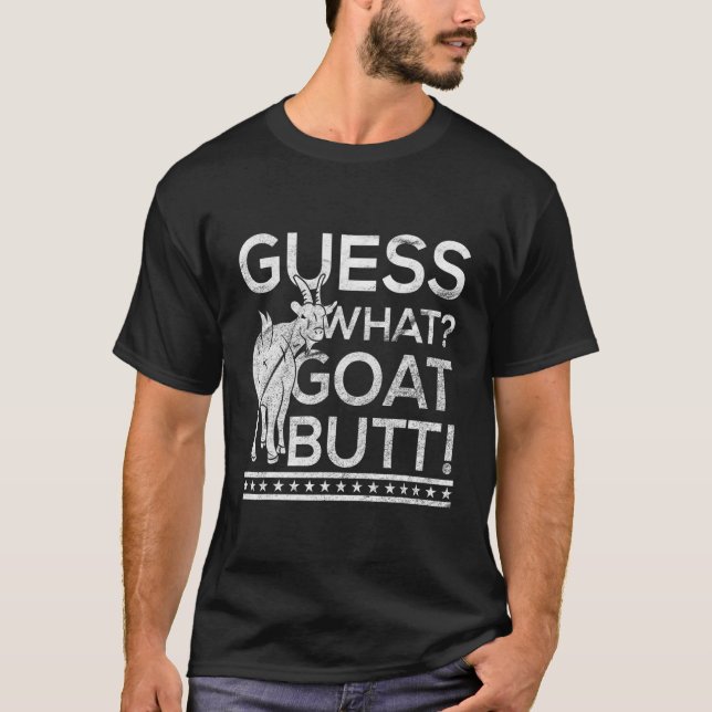 T-shirt Devinez ce que les amateurs de chèvre (Devant)