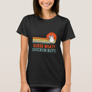 T-shirt Devinez Quel Beurre De Poulet ! Chemise Funny