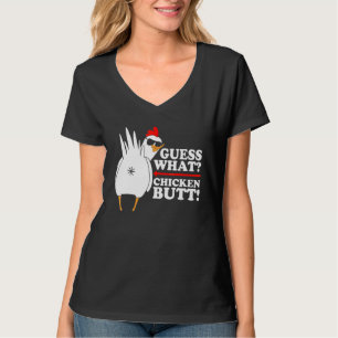 T-shirt Devinez Quel Beurre De Poulet ! Drôle