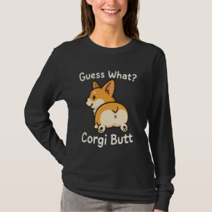 T-shirt Devinez Quel Cul De Corgi