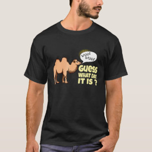 T-shirt Devinez Quel Jour C'Est Woot Woot Hump Day Camel