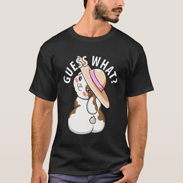 T-shirt Devinez Quel Mignon Moulin Butt ! Femme (Devant)