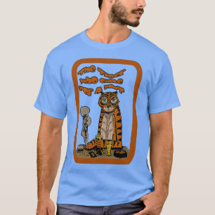 T-shirt Devinez qui est venu pour une pinte le tigre