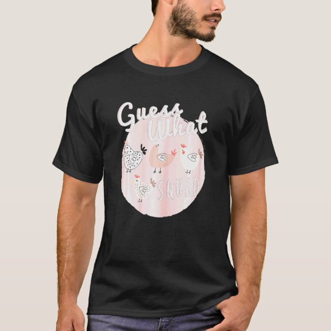 T-shirt Devinez quoi Chicken Squad Tee Pâques Femmes Fille (Devant)