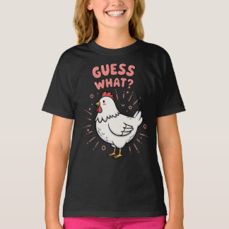 T-shirt Devinez quoi Cul de Poulet Drôle Prépa 
