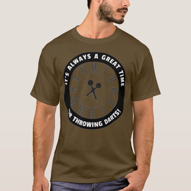 T-shirt Devis à lancer à 2 faces pour tableau de bord (Devant)