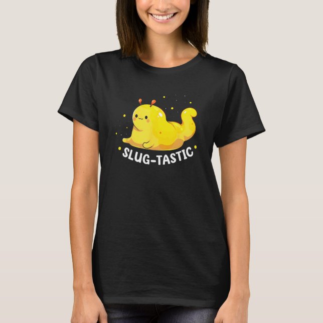T-shirt Devis attrape-escargot Banana Slug pour attrape-es (Devant)