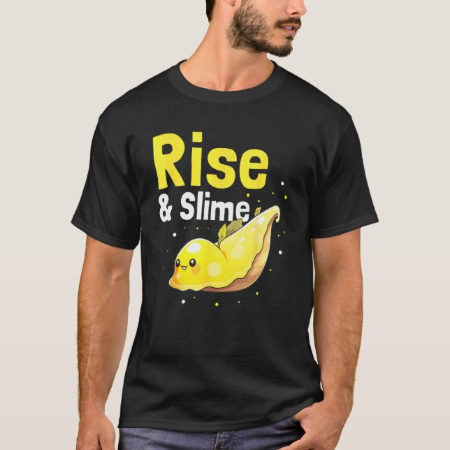 T-shirt Devis attrape-escargot Banana Slug pour attrape-es (Devant)